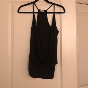 Open front tank top